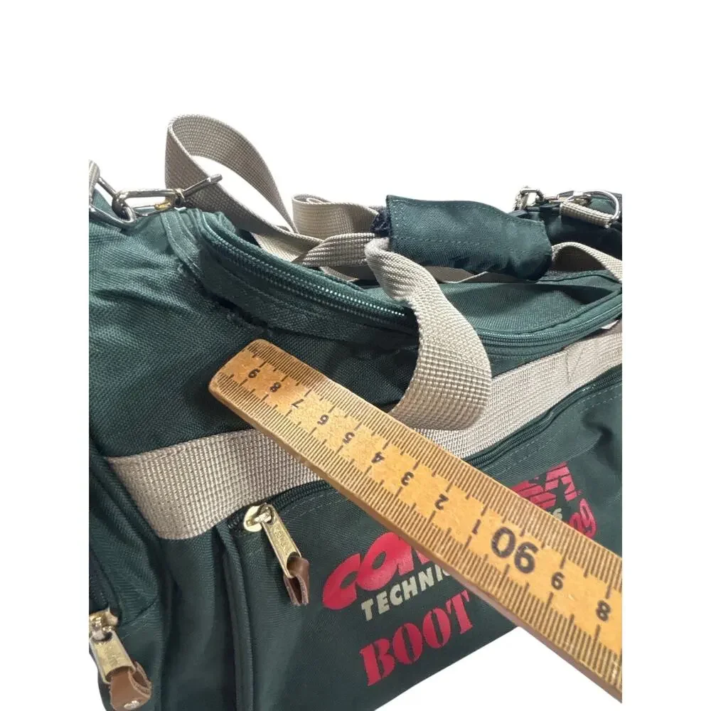 Vintage Y2K Comp USA Travel Duffle Bag Employee Tech Boot Camp *Needs Repaired